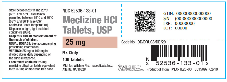 PRINCIPAL DISPLAY PANEL - 25 mg Tablet Bottle Label