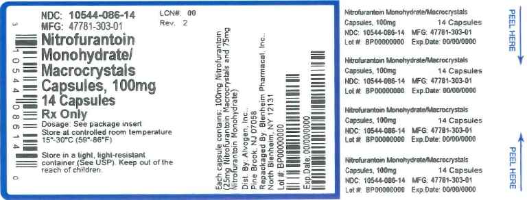 Nitrofurantoin Monohydratemacrocrystals Capsules