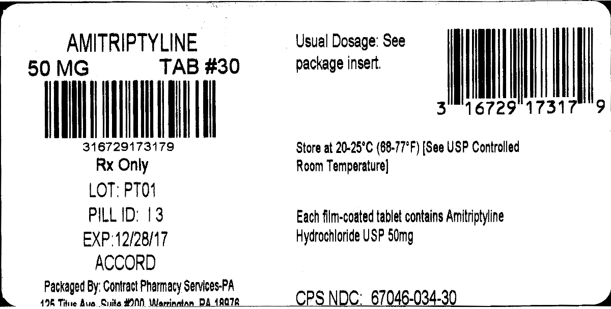 Amitriptyline Hydrochloride Tablets