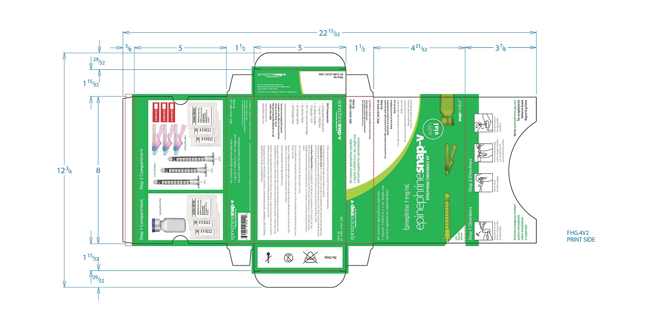 epinephrinesnap-v (EPINEPHRINE CONVENIENCE KIT) for use in anaphylactic ...