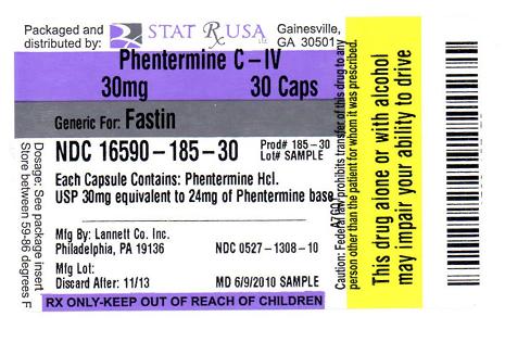 PHENTERMINE HYDROCHLORIDE CAPSULES, USP CIV