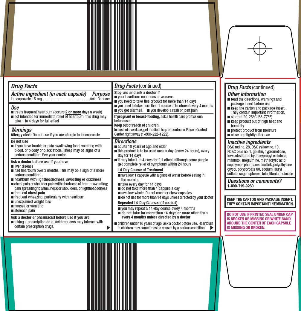 Perrigo Lansoprazole Delayed Release Capsules 15 Mg Drug Facts