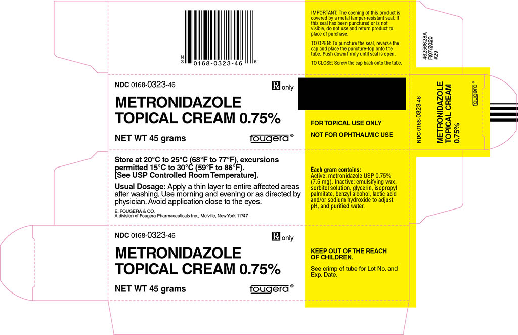 Metronidazole topical cream 0 75 