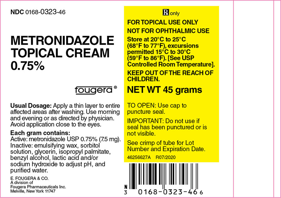 Metronidazole topical cream 0 75 