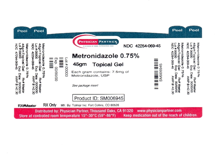 Metronidazole topical gel usp 0 75 