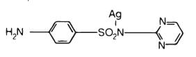 structural formula of silver sulfadiazine