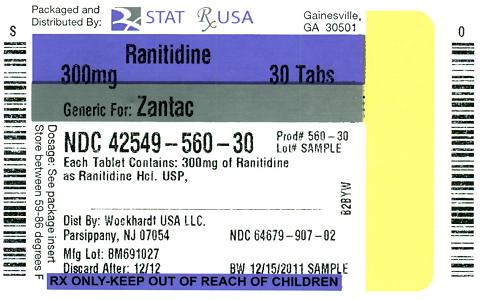 RANITIDINE TABLETS - 300 MG