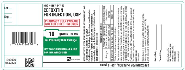 Cefoxitin for Injection, USP