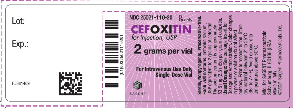 CEFOXITIN FOR INJECTION, USP(For Intravenous Use)