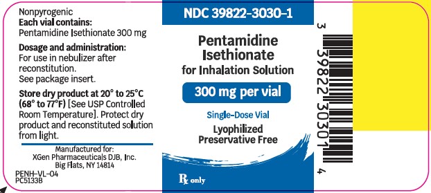 Pentamidine Isethionate for Inhalation, 300mg/vial