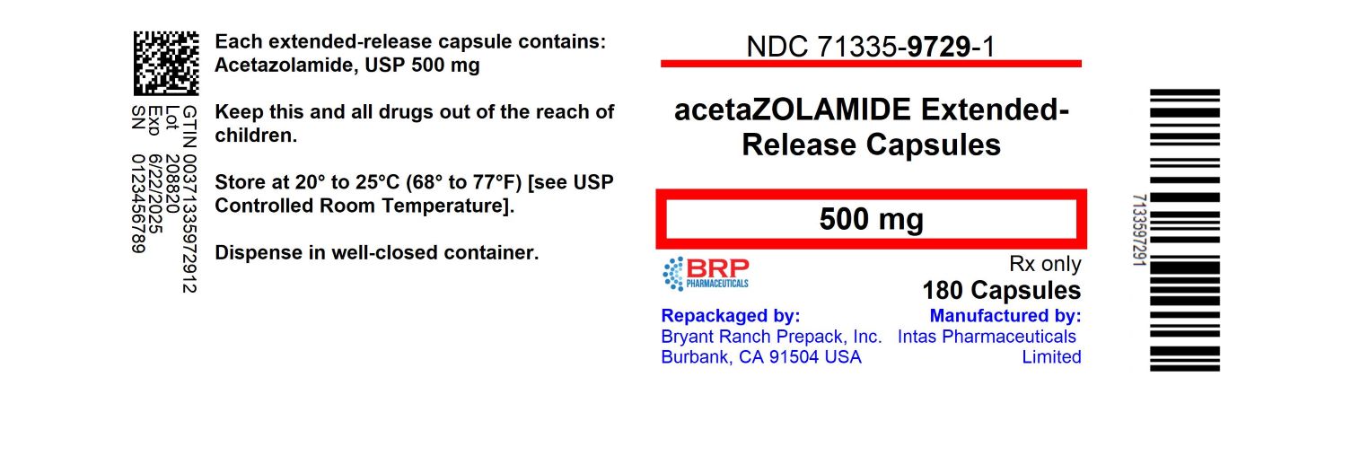 AcetaZOLAMIDE Extended-Release Capsules