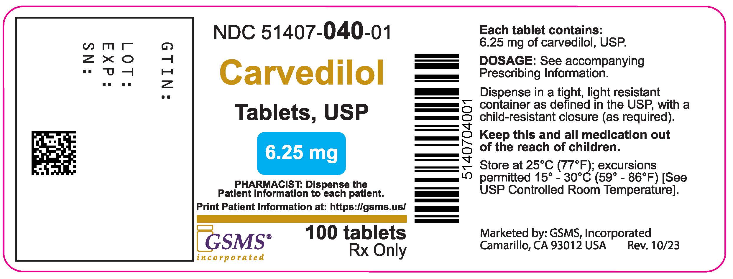 51407-040-01LB - Carvedilol Tabelts - Rev. 1023.jpg