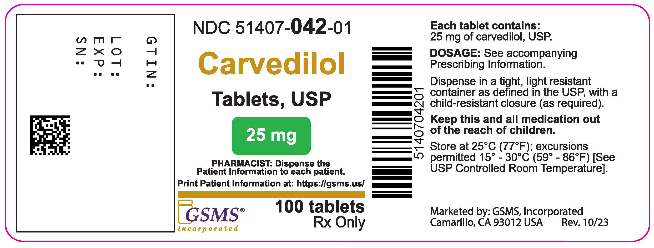 51407-042-01LB - Carvedilol Tabelts - Rev. 1023.jpg