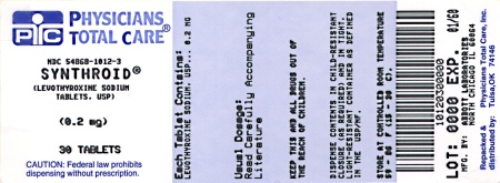 image of 0.2 mg package label