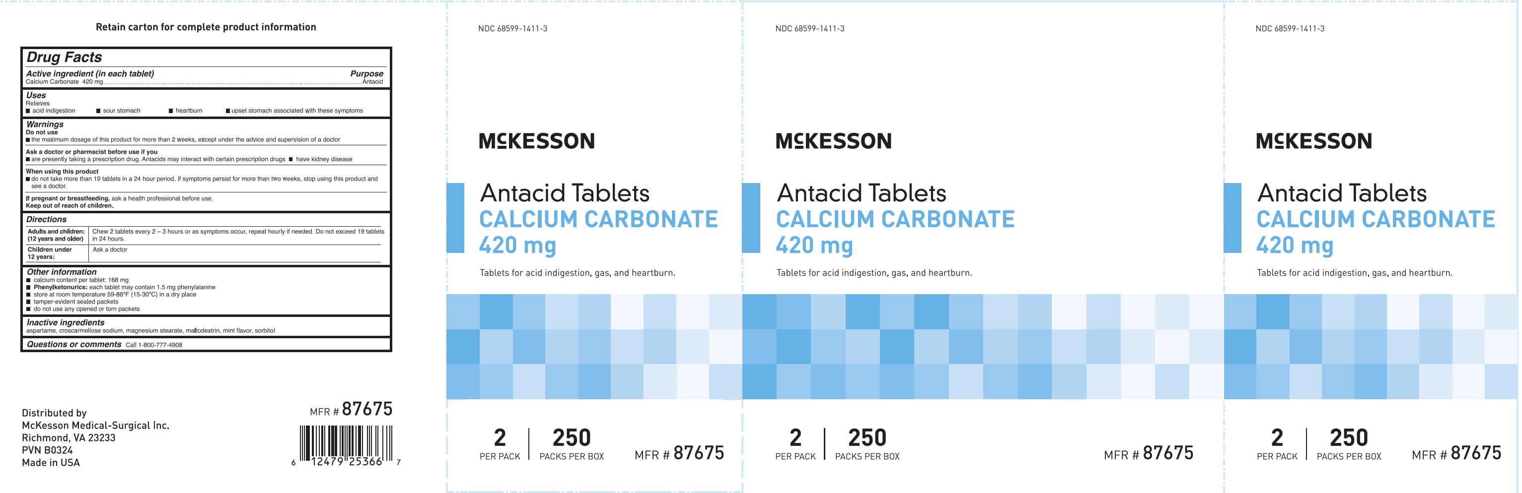 101R 87675 Antacid Tablets 3-23-23