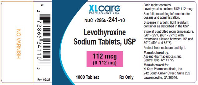 112 mcg - 1000 count