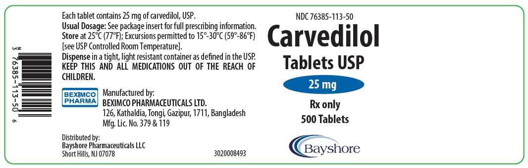 PRINCIPAL DISPLAY PANEL - 25 mg container