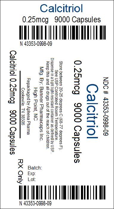 Bottle Label 0.25mcg