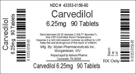 Bottle Label 6.25mg