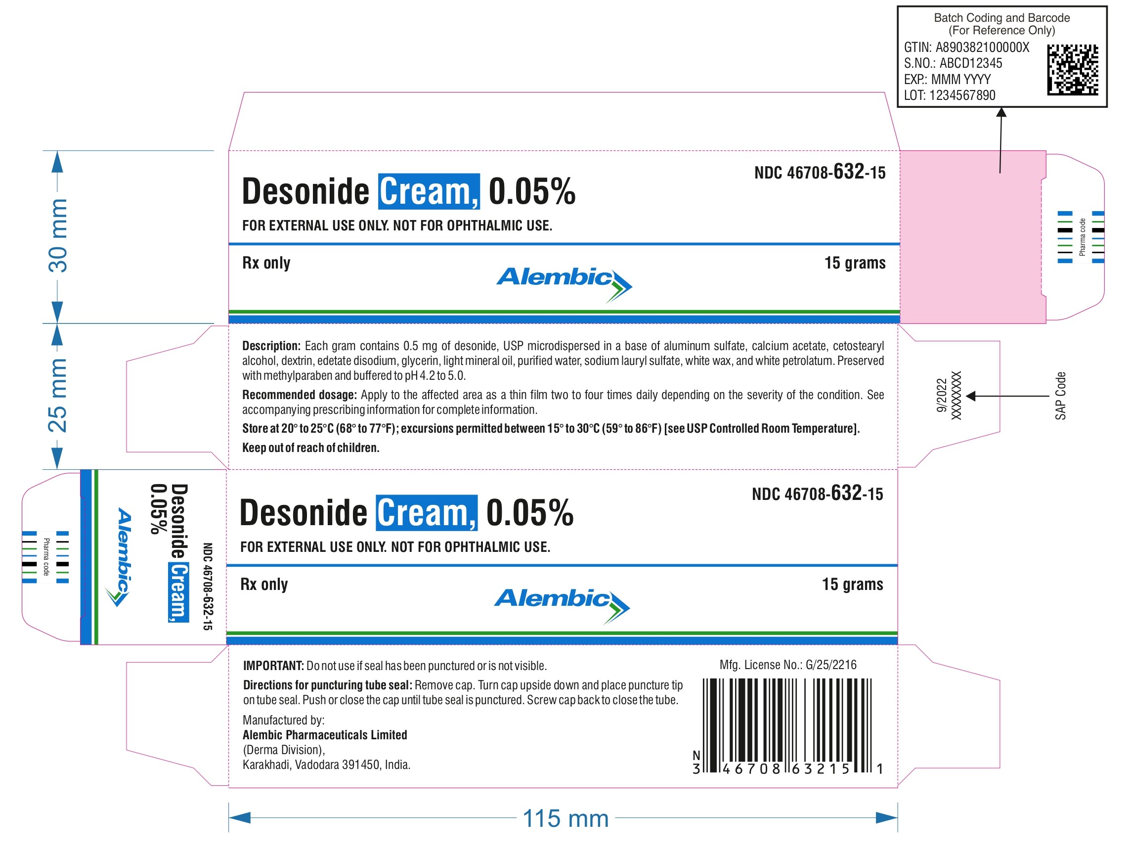 15 g carton
