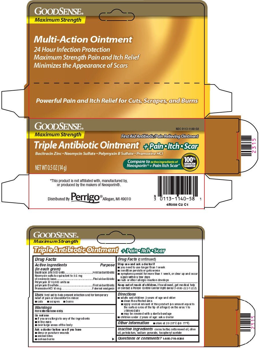 Dailymed Good Sense Triple Antibiotic Bacitracin Zinc Neomycin