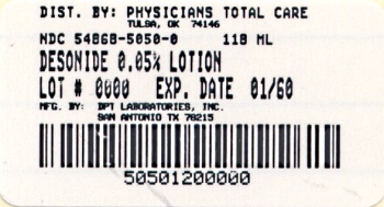 image of package label