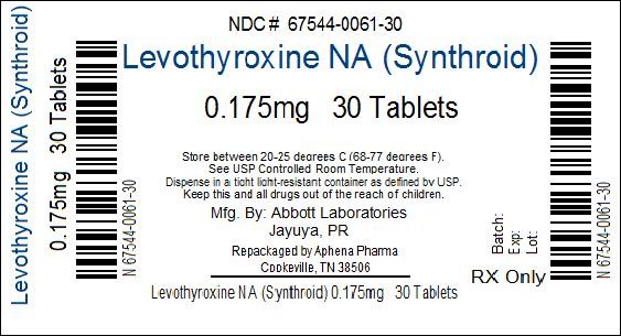 Bottle Label 0.175mg