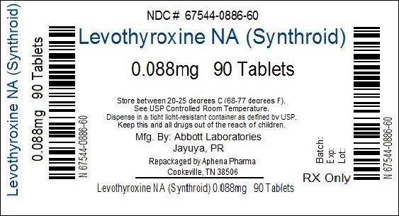 Bottle Label 0.088mg