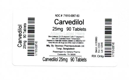 Bottle Label 25 mg