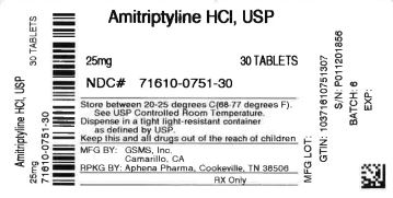 Bottle Label 25 mg