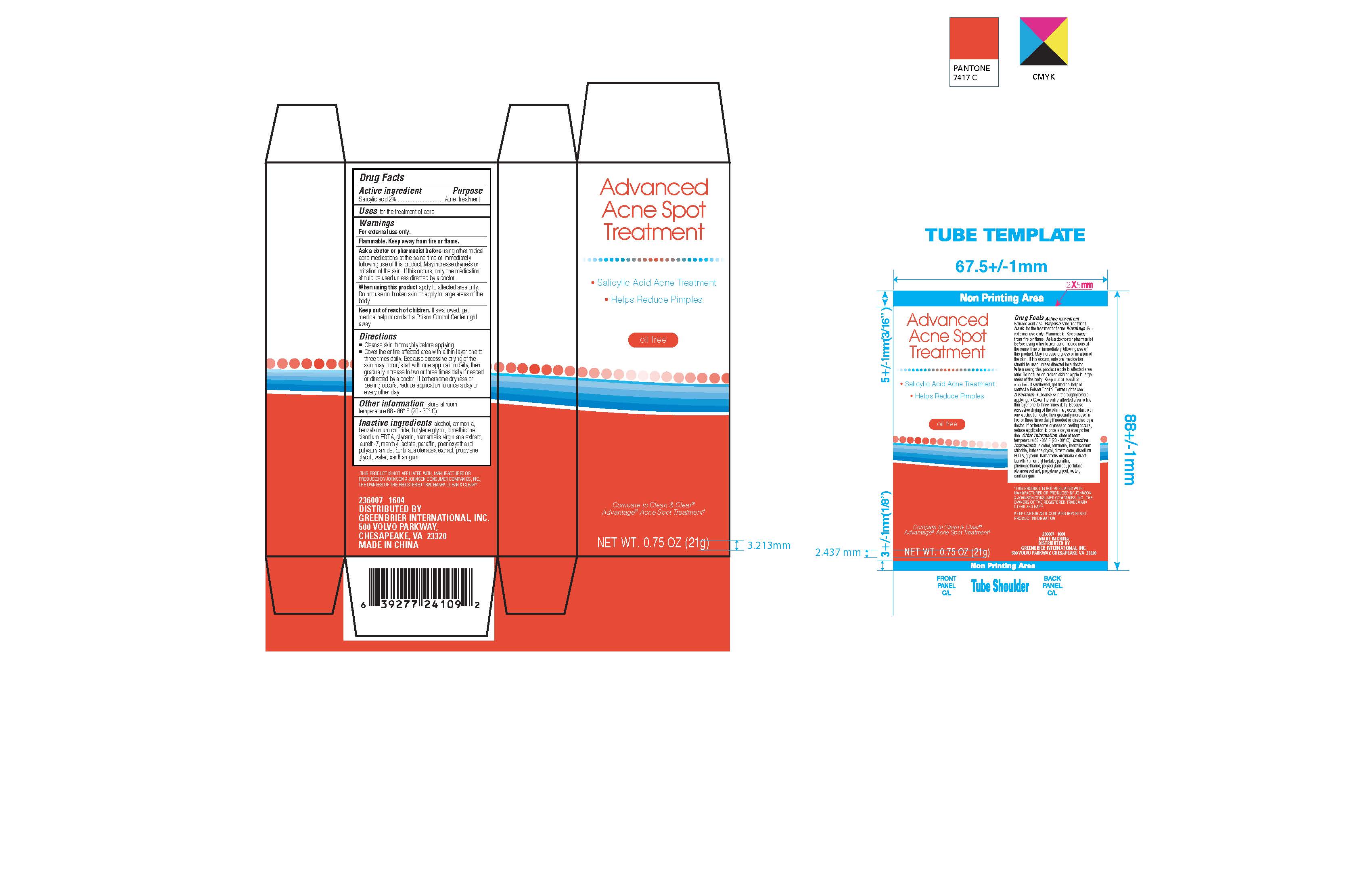 copy of label