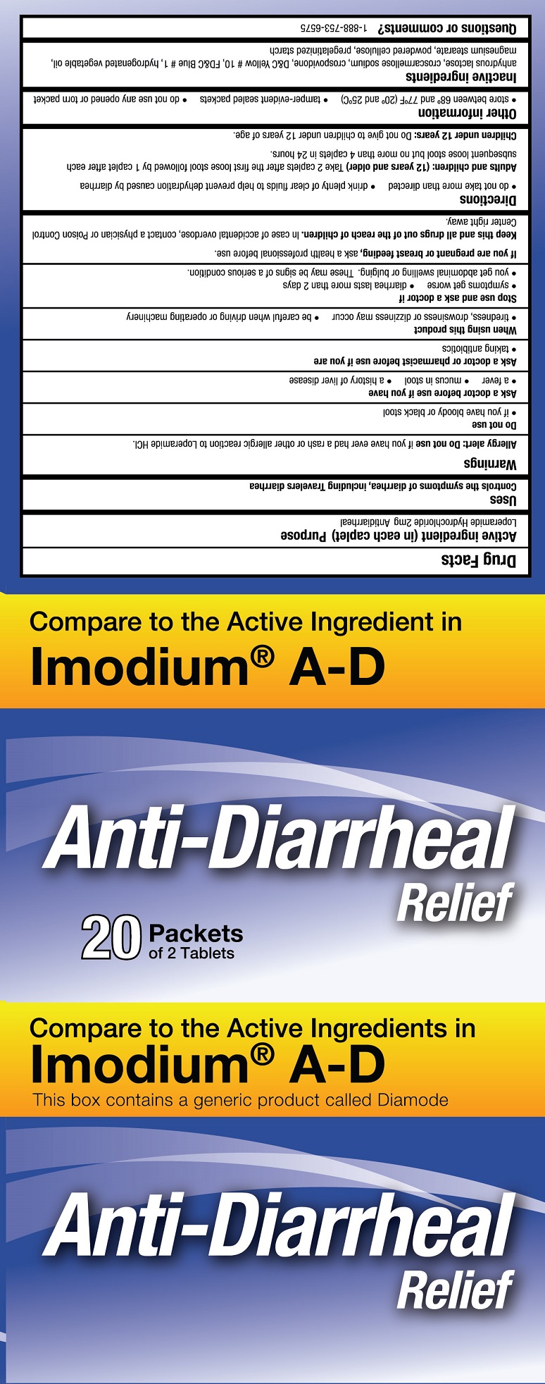 Anti-Diarrheal Relief