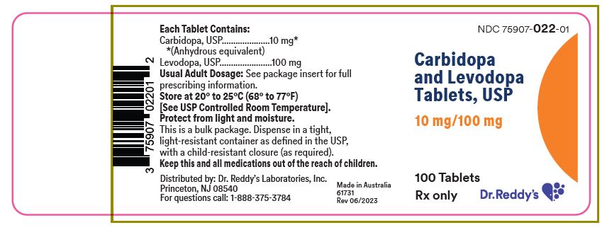 Principal Display Panel - 10 mg/100 mg Tablet Bottle Label