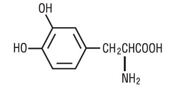 Levodopa Structural Formula