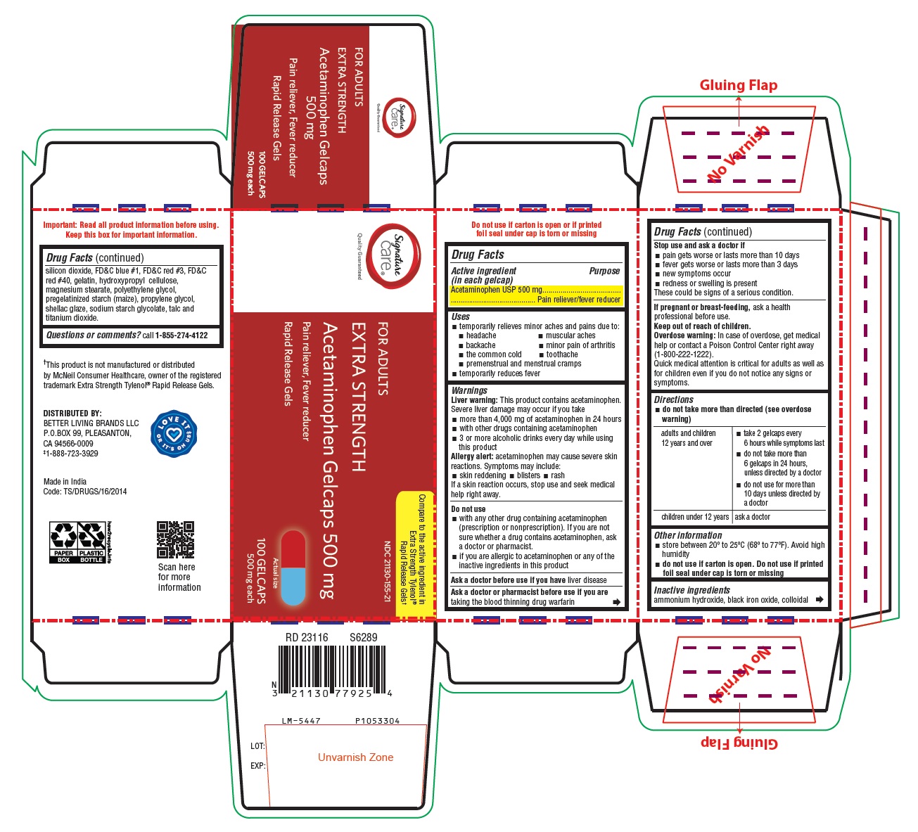 PACKAGE LABEL-PRINCIPAL DISPLAY PANEL 500 mg (24 Gelcaps Container Carton)