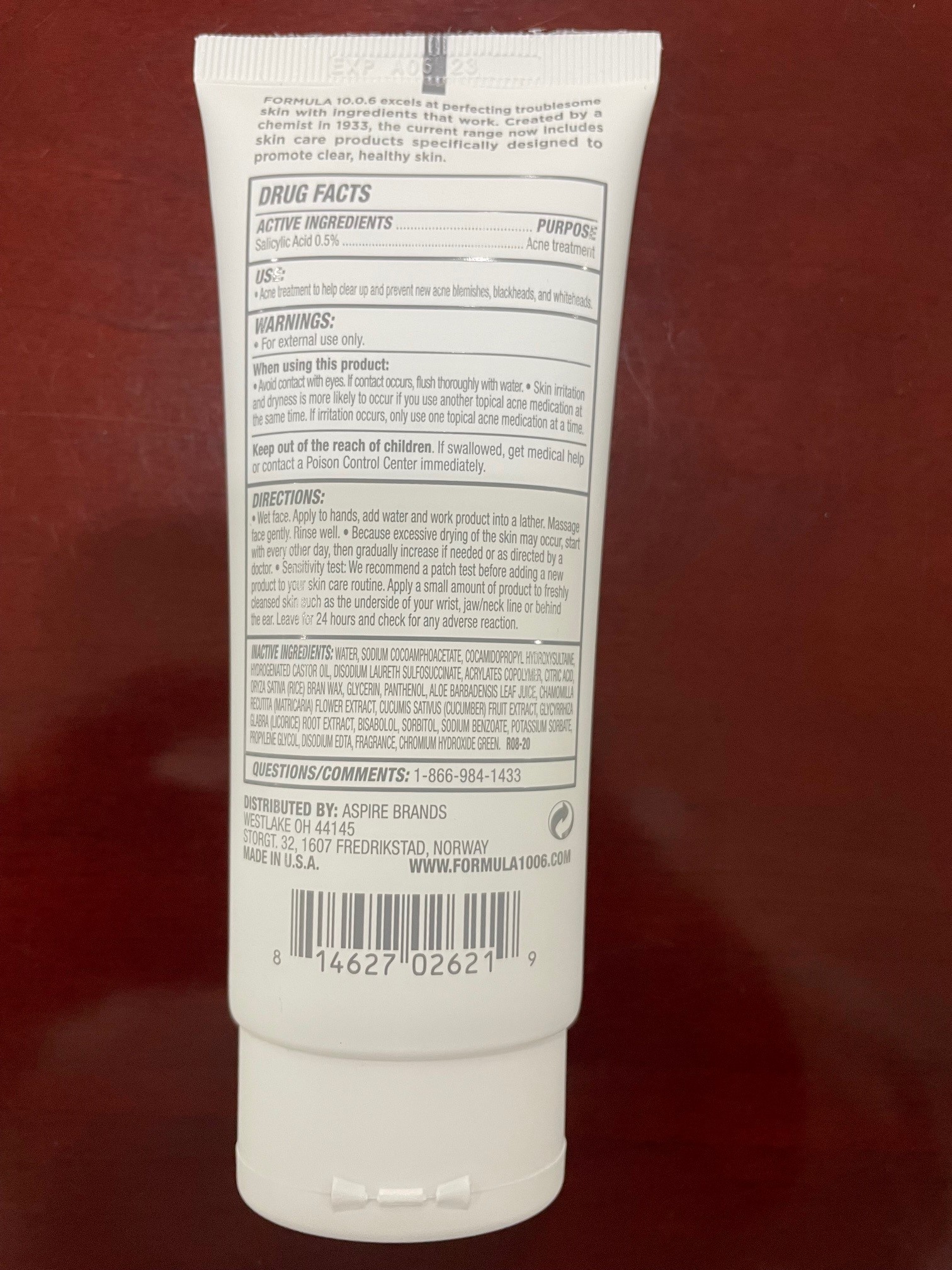 active ingredients