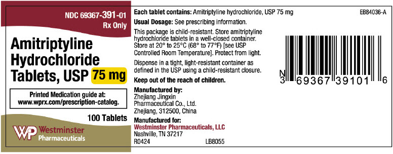 PRINCIPAL DISPLAY PANEL - 75 mg Tablet Bottle Label