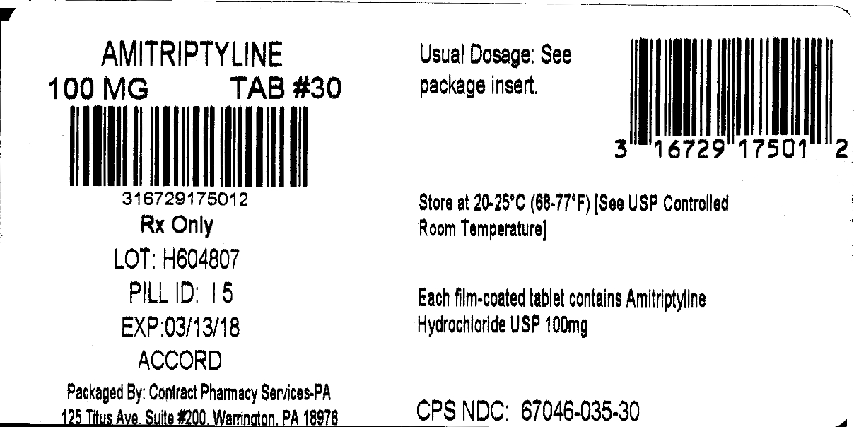 Amitriptyline Hydrochloride Tablets