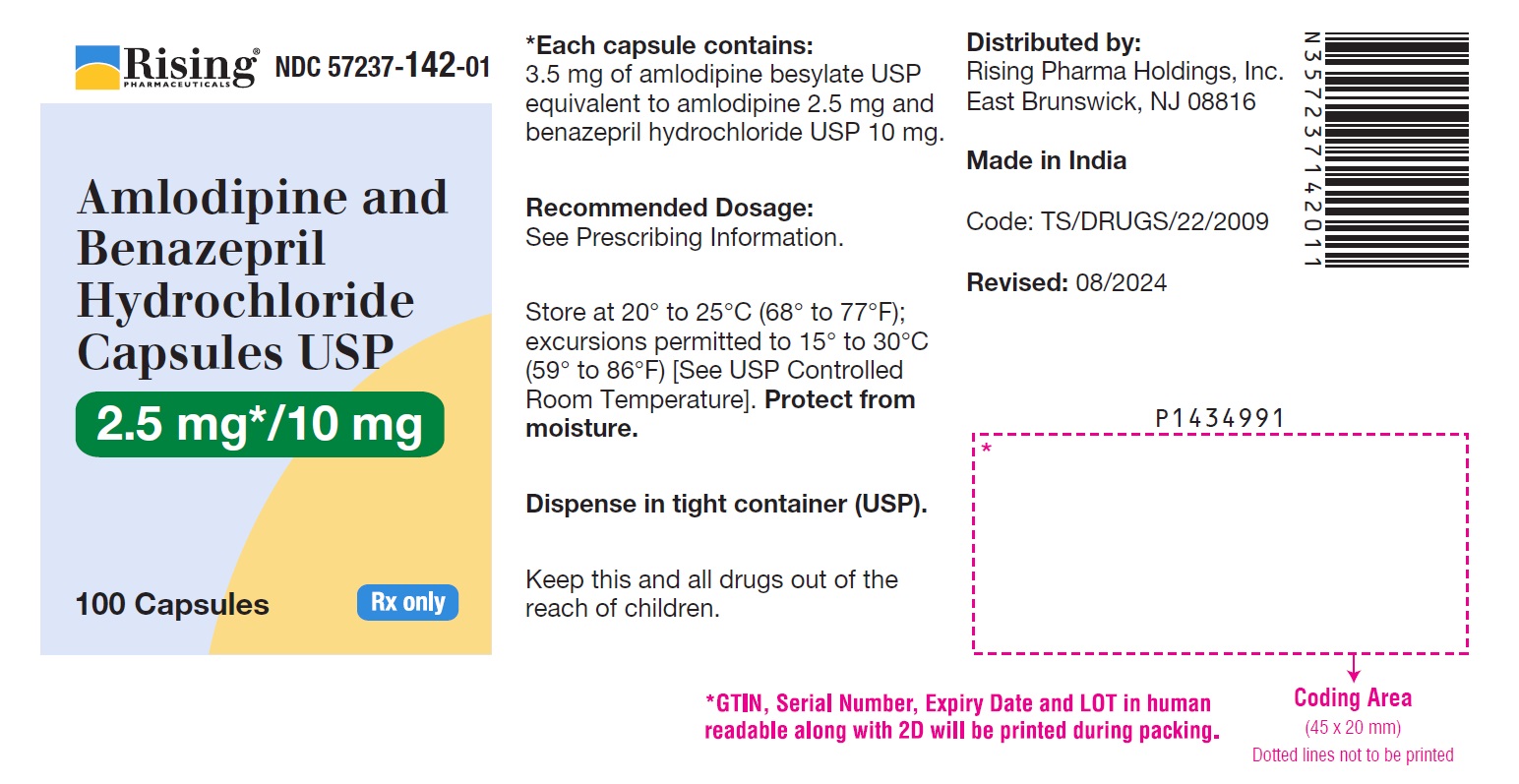 PACKAGE LABEL-PRINCIPAL DISPLAY PANEL - 2.5 mg/10 mg (100 Capsules Bottle)