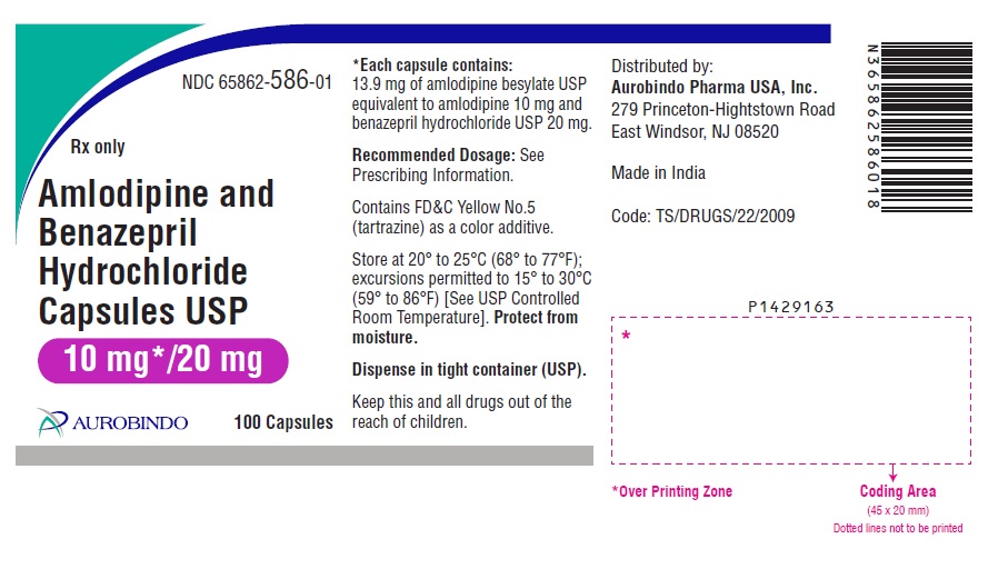 PACKAGE LABEL-PRINCIPAL DISPLAY PANEL - 10 mg/20 mg (100 Capsules Bottle)