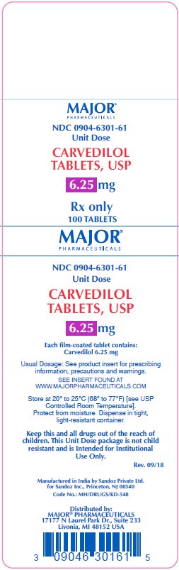 6.25mg carton label