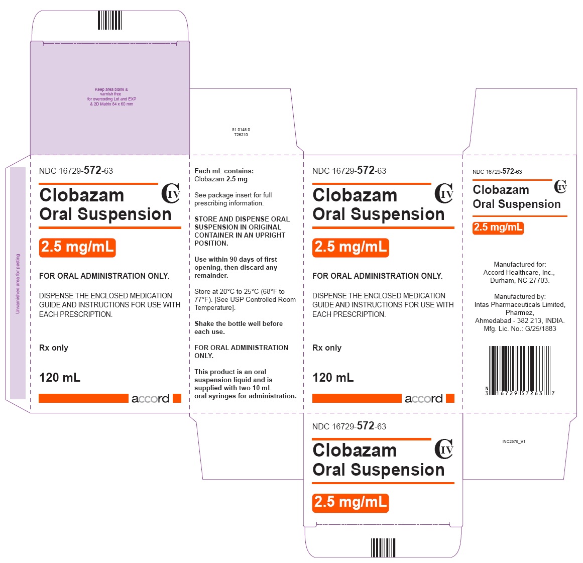 2.5 MG/ML ORAL SUSPENSION CARTON