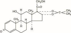 Desonide structure