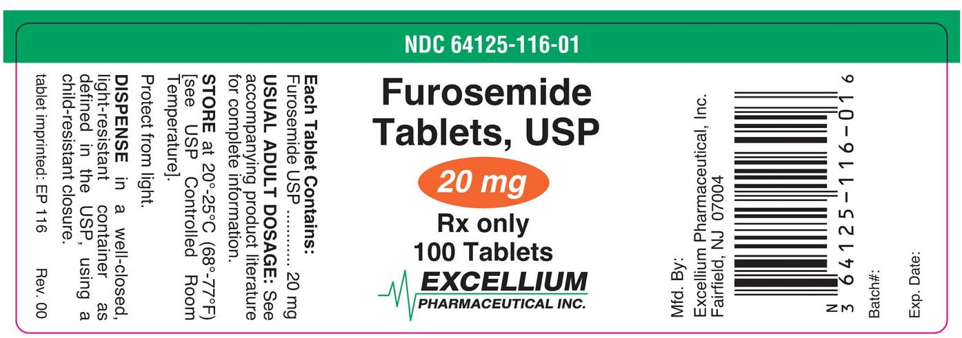 furosemide 20mg 100tabs