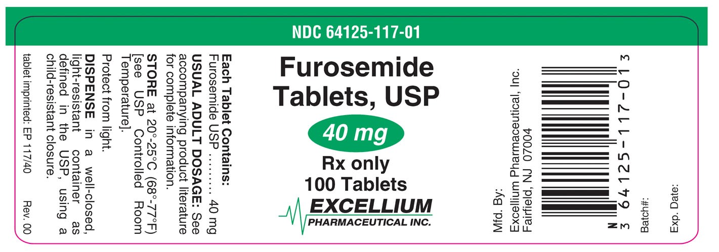 furosemide 40mg 100tabs