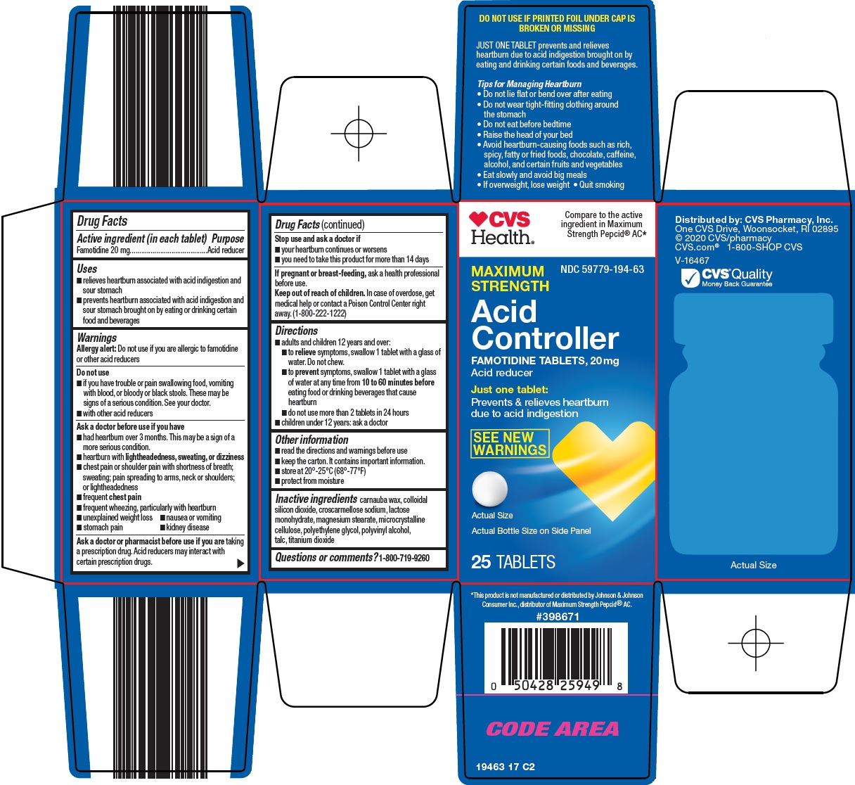 Acid Controller Carton