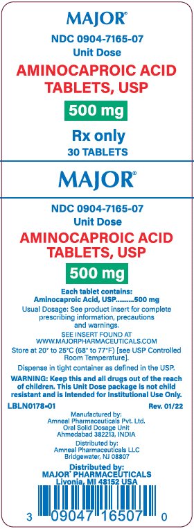 500mg carton label