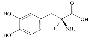 Levodopa Structural Formula