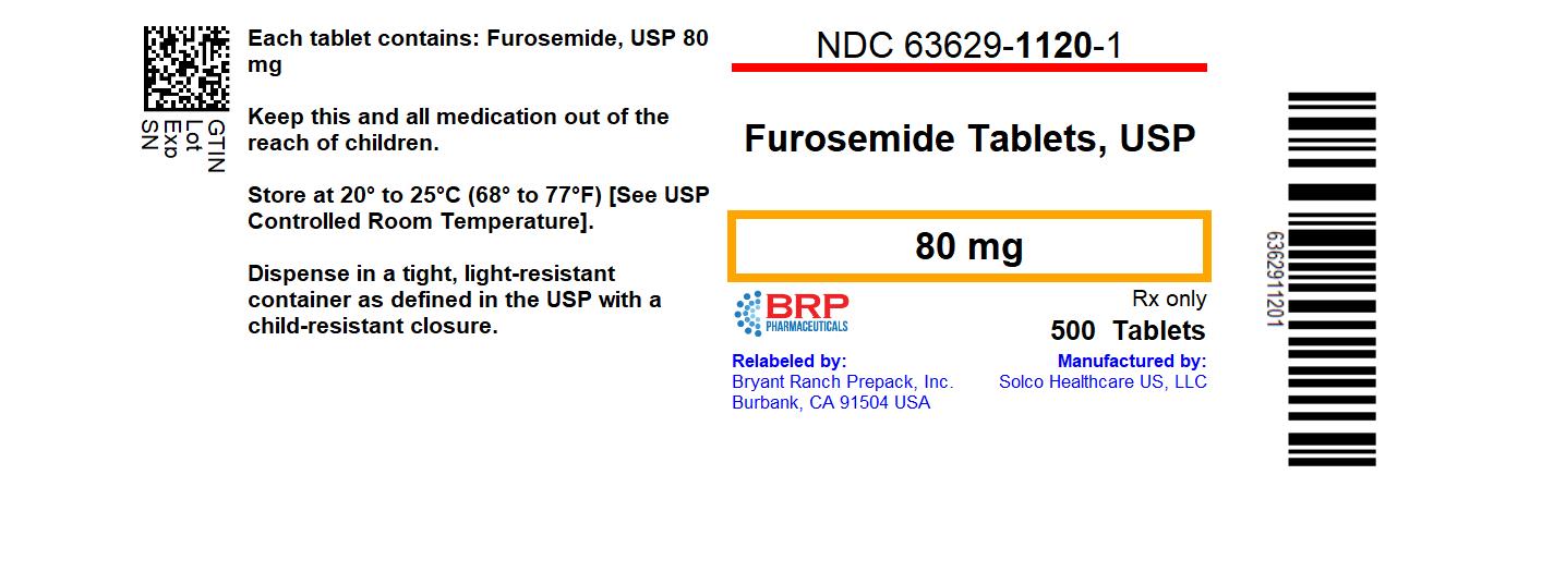 Furosemide Tablets  80 mg