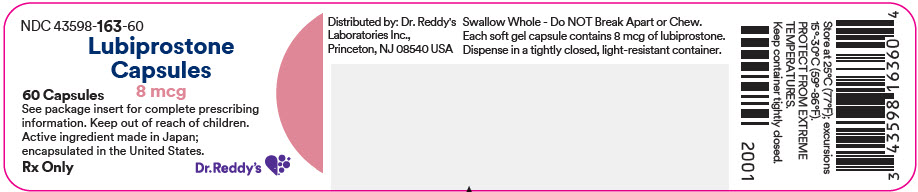 PRINCIPAL DISPLAY PANEL - 8 mcg Capsule Bottle Label